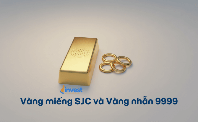 Phân biệt Vàng miếng SJC và Vàng nhẫn 9999