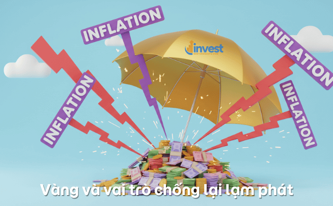 Vàng và vai trò chống lại lạm phát