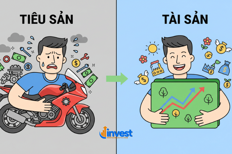 Phân biệt Tài sản và Tiêu sản