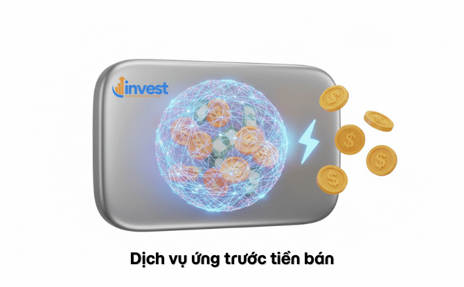 Dịch vụ ứng trước tiền bán là gì?