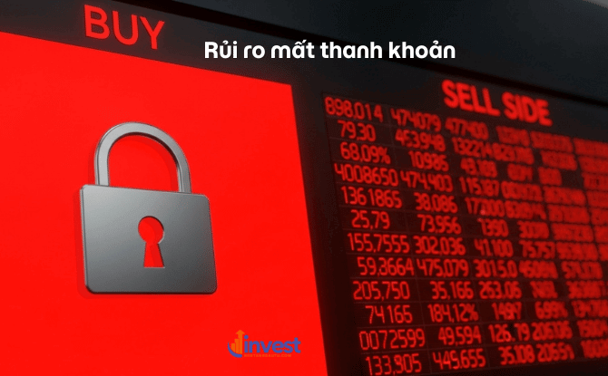 hiện tượng mất thanh khoản.