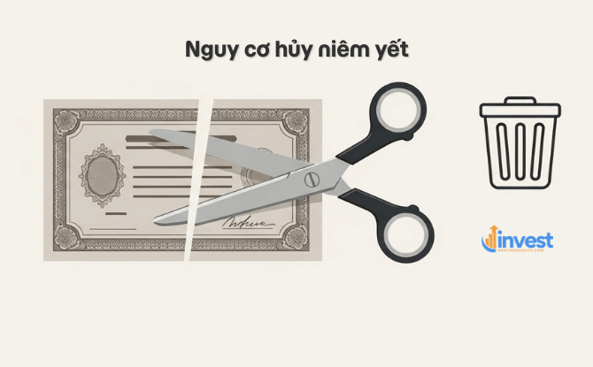 Tại sao Penny dễ bị hủy niêm yết?