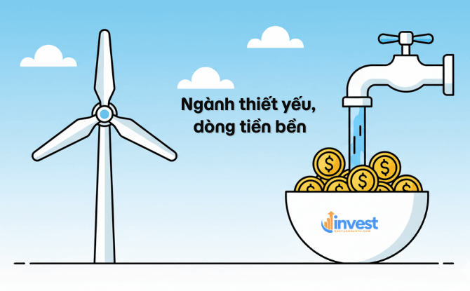 Ngành thiết yếu, dòng tiền bền