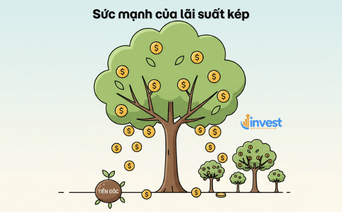 Chiến lược "Lãi suất kép" từ cổ tức