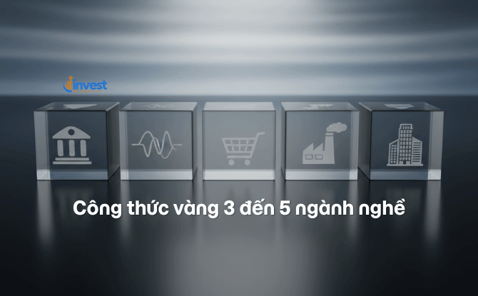 Công thức vàng 3 đến 5 ngành nghề