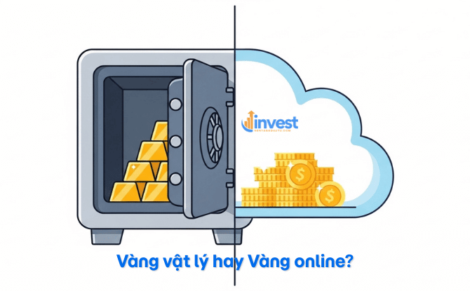 Vàng vật lý hay Vàng online?