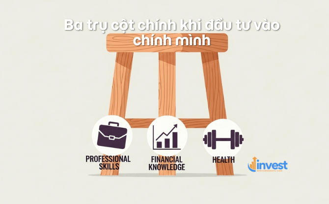 Ba trụ cột chính khi đầu tư vào chính mình