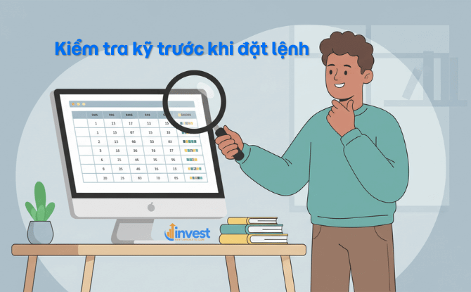 Kiểm tra kỹ trước khi đặt lệnh