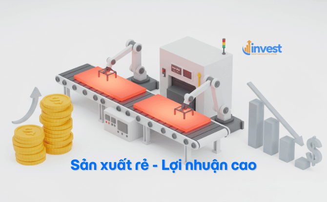 Sản xuất rẻ - Lợi nhuận cao