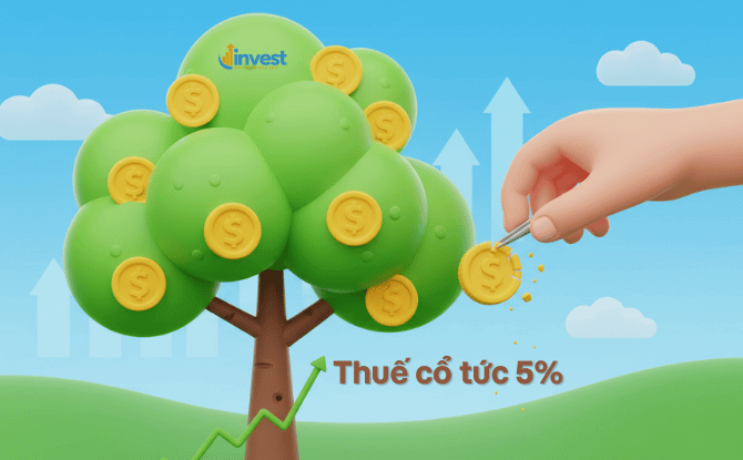 Thuế cổ tức 5%