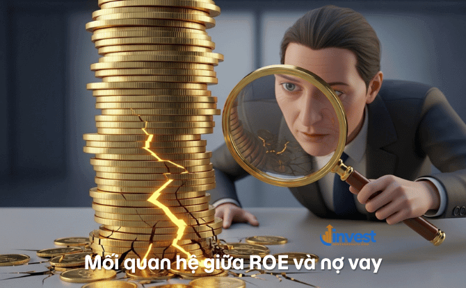 Mối quan hệ giữa ROE và nợ vay