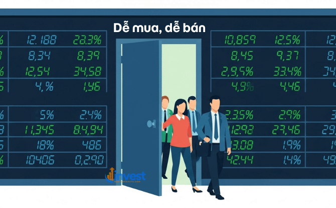 Cách nhận diện cổ phiếu có thanh khoản tốt 