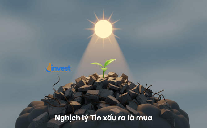 Nghịch lý "Tin xấu ra là mua"