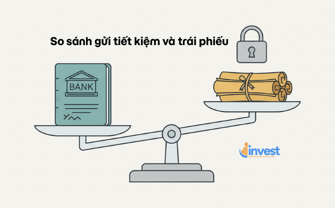gửi tiết kiệm và mua Trái phiếu Chính phủ